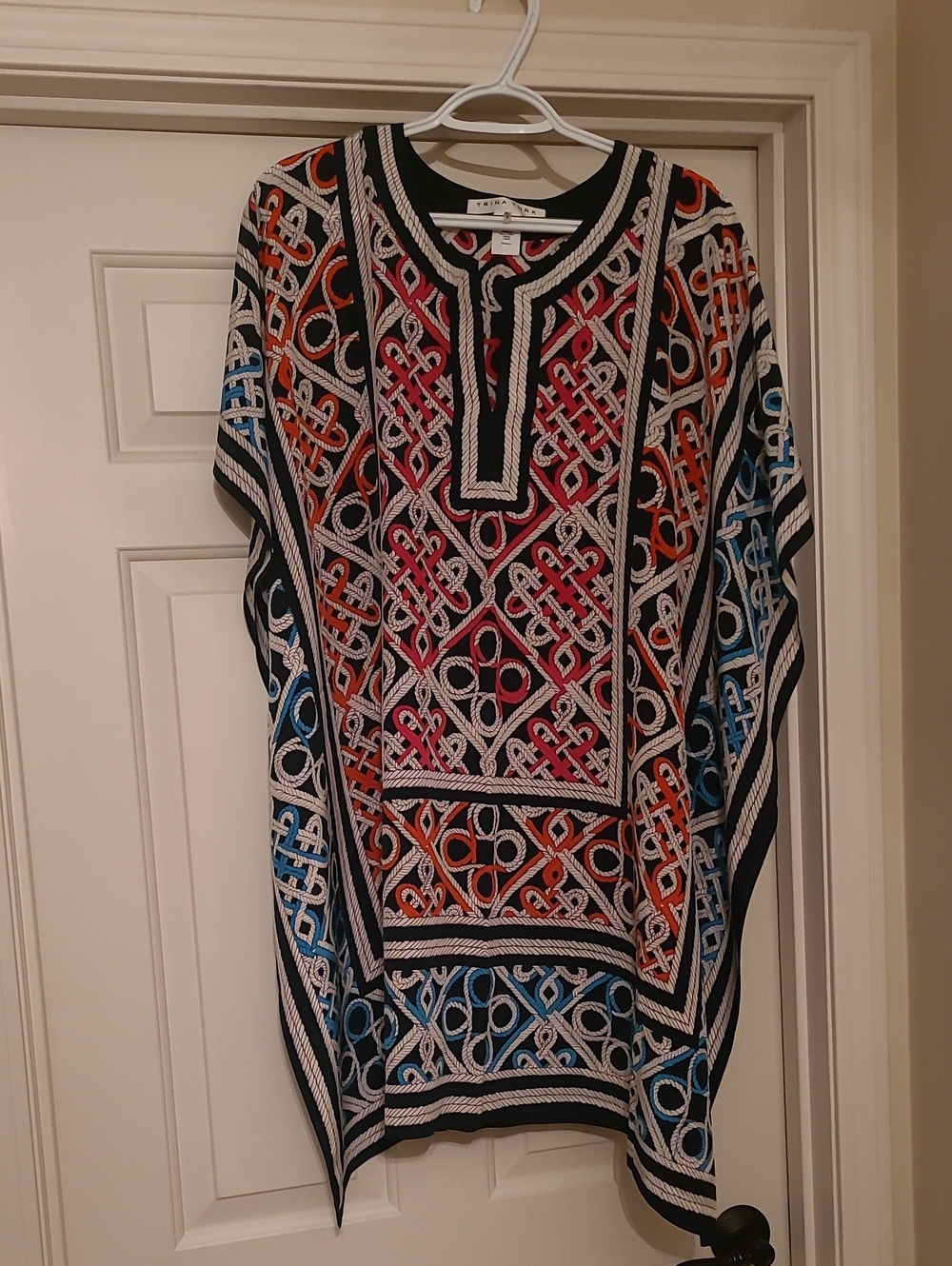NWOT Trina Turk Theodora Silk Caftan Dress